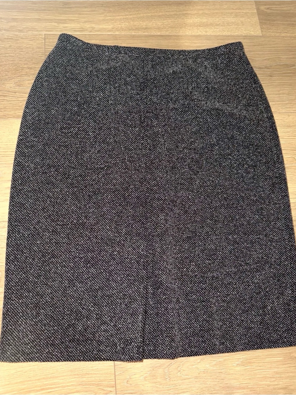 Express Charcoal Tweed A-Line Pencil Skirt Sz M WorkWear OfficeWear